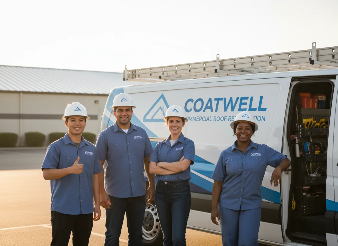 Commercial roof coating company in New London, WI